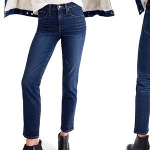 Madewell Skinny Straight Leg Denim